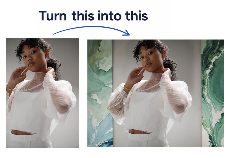 image resizing sample